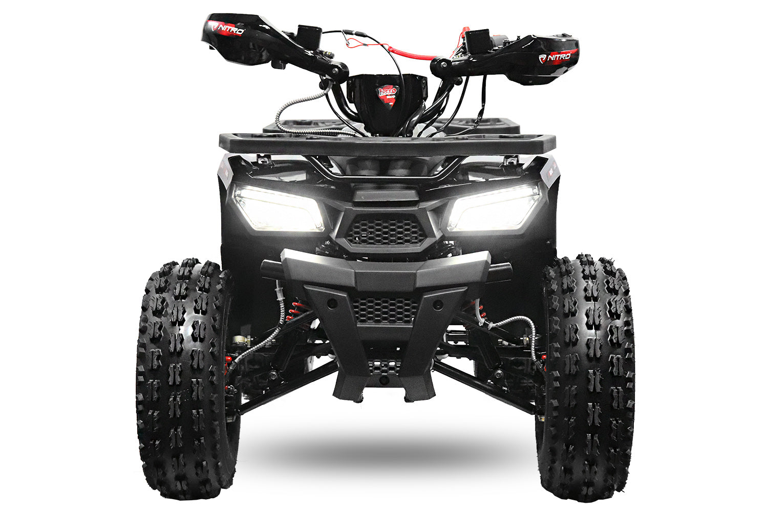 Quad Enfant Nitro 125cc midi Rocco RS8 A Platinium Rouge