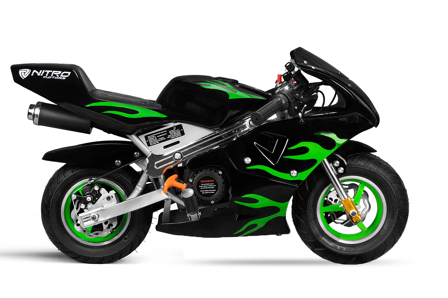 Pocket Bike Nitro PS77 49cc Bleu