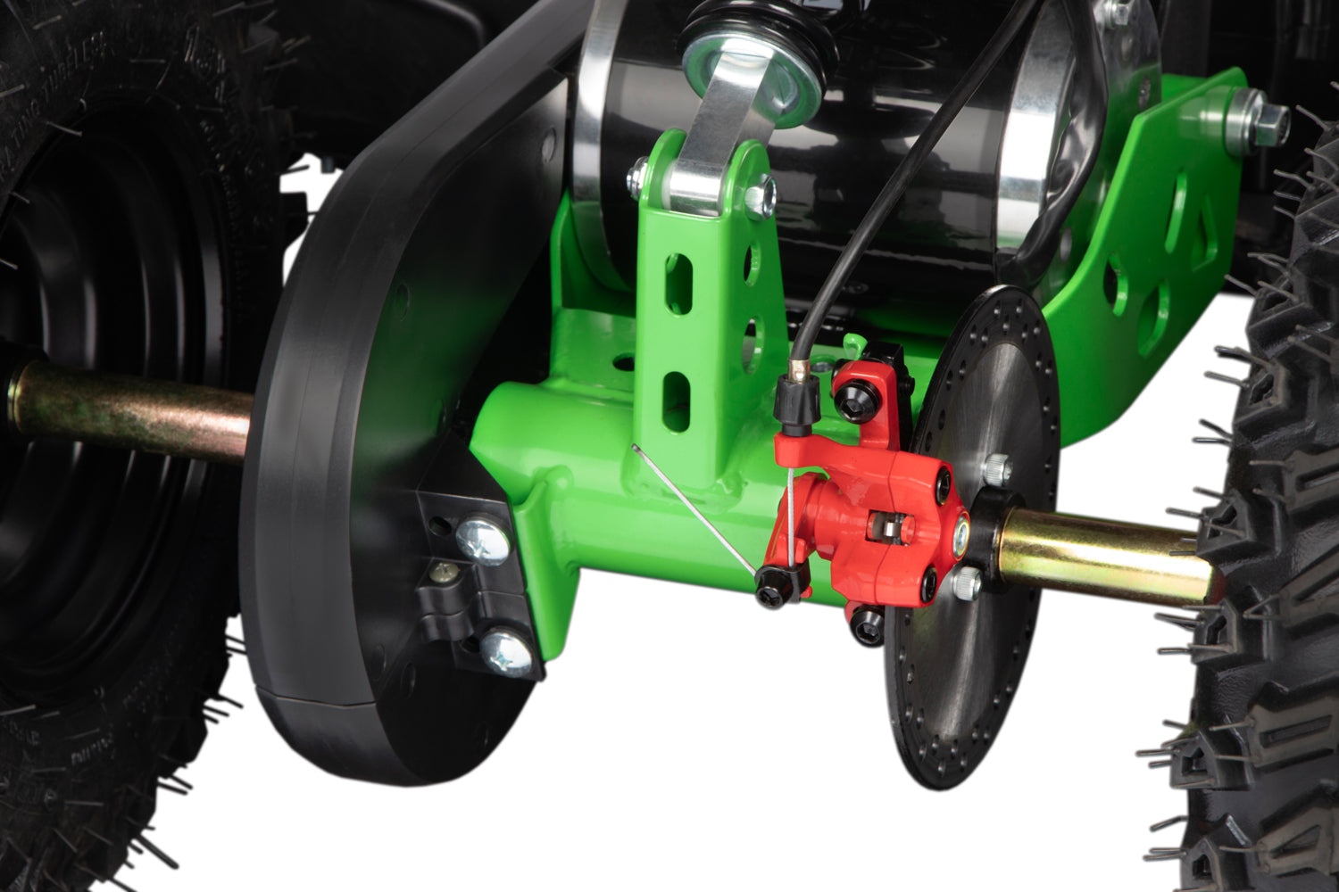 Quad électrique Nitro E quad 1000W Torino Sport 36V 6 profil neige Graffiti Jaune