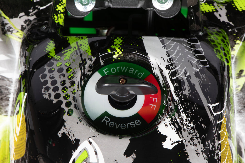 Quad électrique Nitro E quad 1000W Torino Sport 36V 6 profil neige Graffiti Jaune