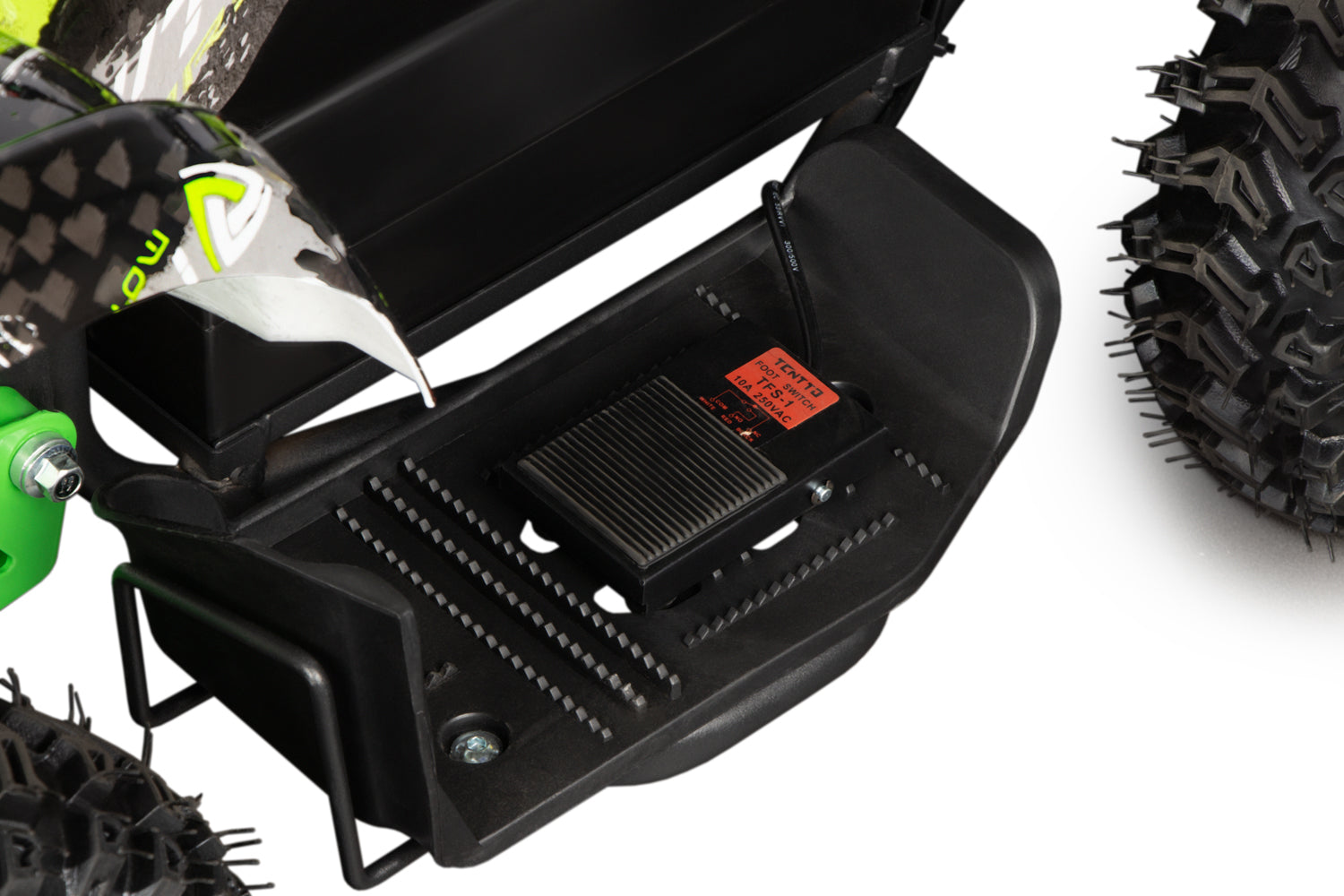 Quad électrique Nitro E quad 1000W Torino Sport 36V 6 profil neige Graffiti Jaune