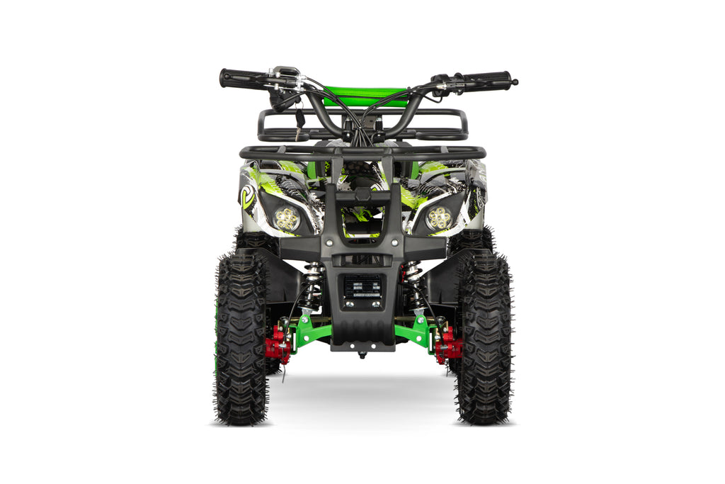 Quad électrique Nitro E quad 1000W Torino Sport 36V 6 profil neige Graffiti Vert