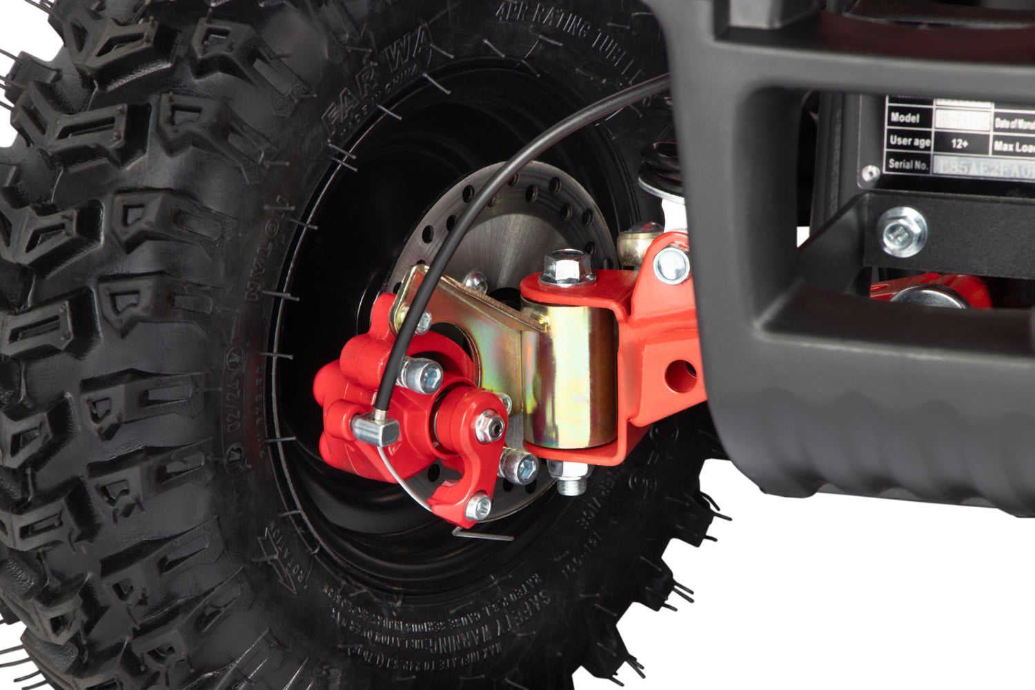 Quad électrique Nitro 1000W Torino Sport 36V 6 neigeux Vert