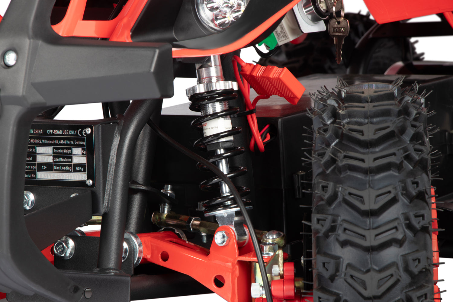 Quad électrique Nitro 1000W Torino Sport 36V 6 neigeux Vert