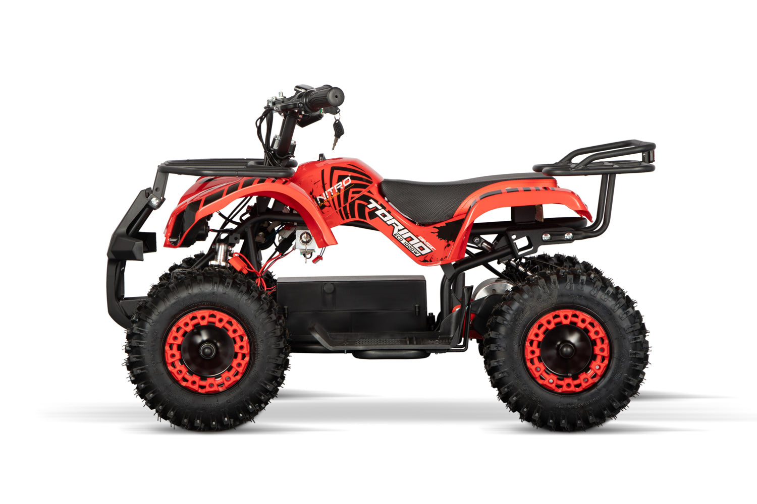 Quad électrique Nitro 1000W Torino Sport 36V 6 neigeux Rouge