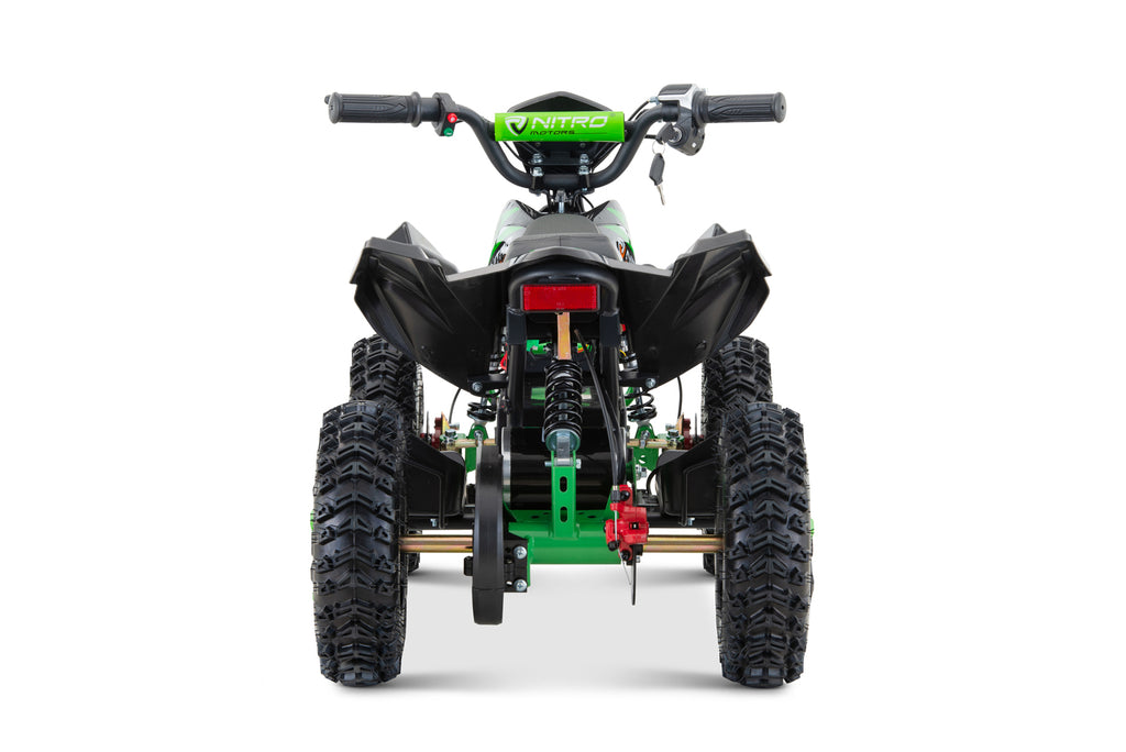 Mini Quad Eco enfant Python Snowy- Profile L Sport 6 moteur Nitro 1000W Vert