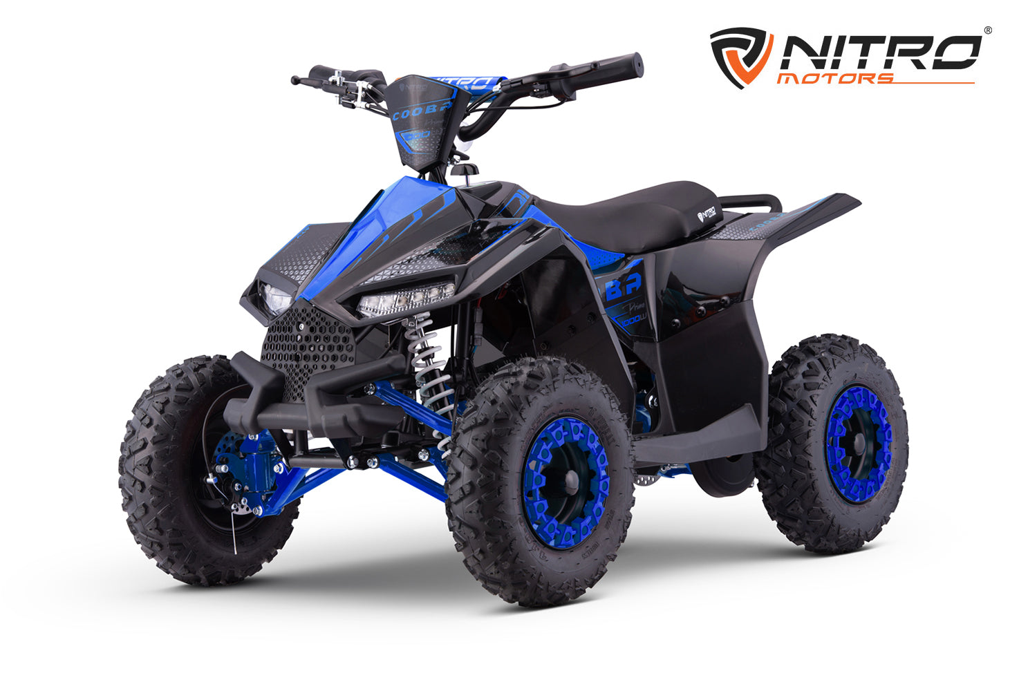 Mini Quad enfant Eco Nitro 1000W Cooba PRM 6 Bleu