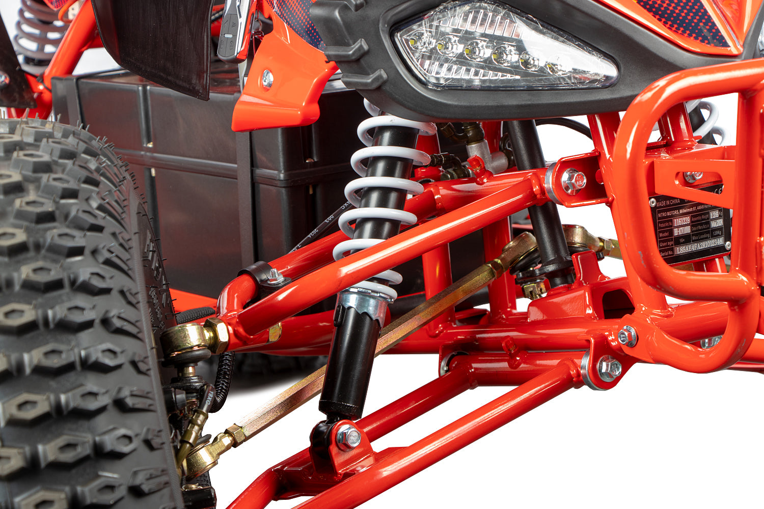 Quad Enfant Nitro 1500W 60V Eco midi Speedy Sport 8 Vert