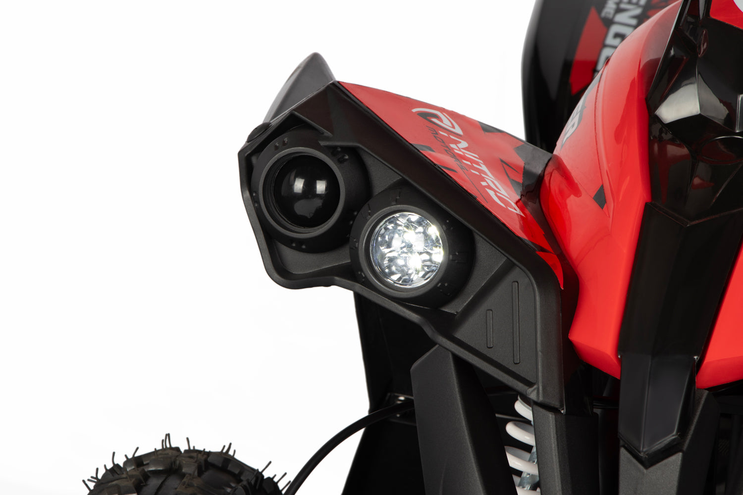 Mini Quad Ecologique enfants Avenger PRM 6 1000W moteur Nitro Vert