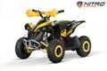 Mini Quad Ecologique enfants Avenger PRM 6 1000W moteur Nitro Jaune