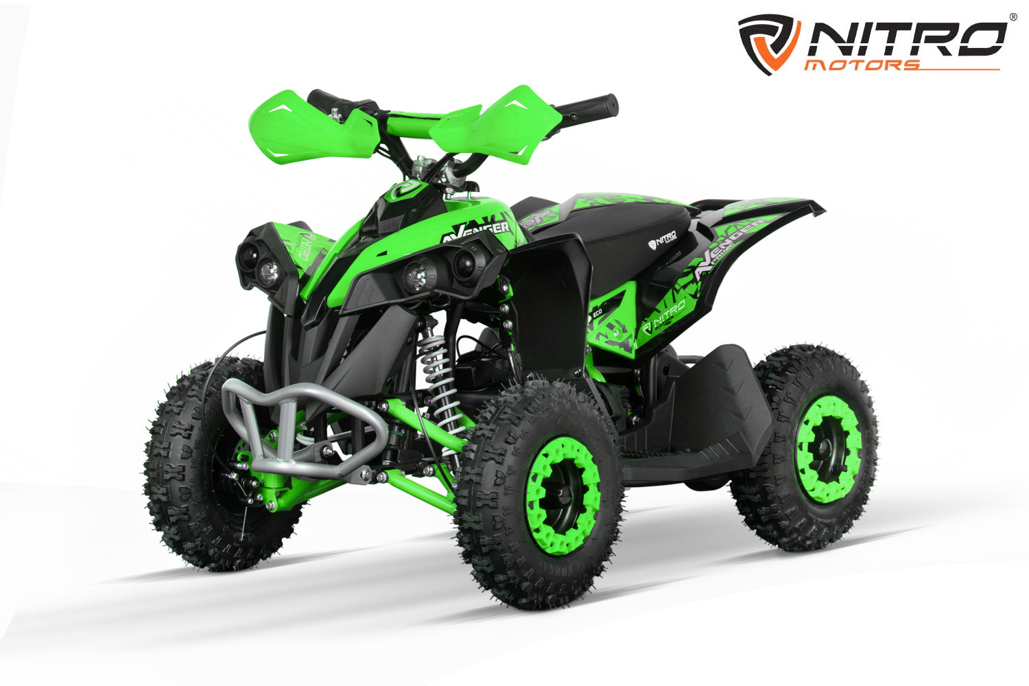 Mini Quad Ecologique enfants Avenger PRM 6 1000W moteur Nitro Vert