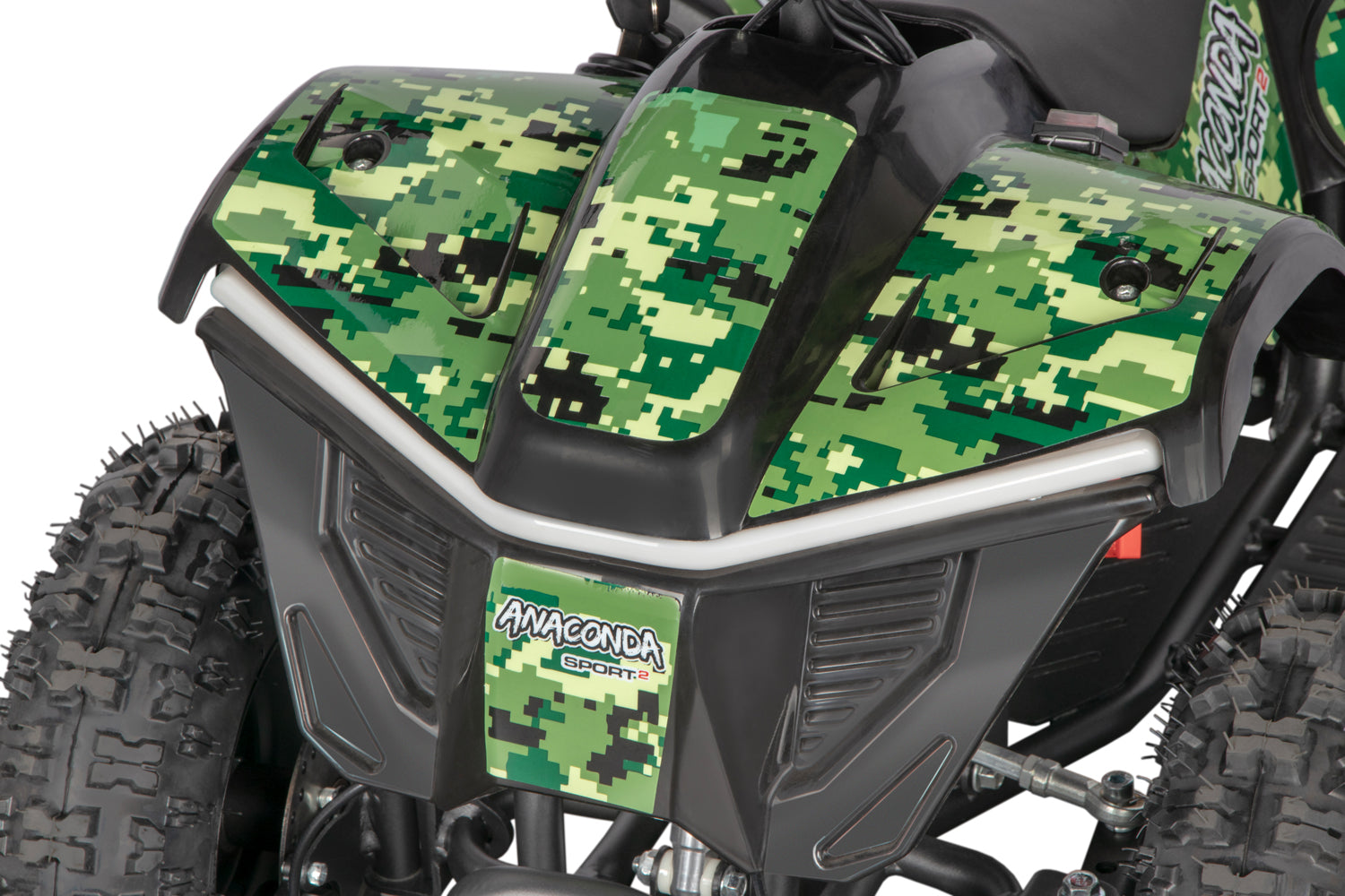 Quad électrique Nitro E Quad Anaconda VX 1000W 36V12Ah Lithium Noir