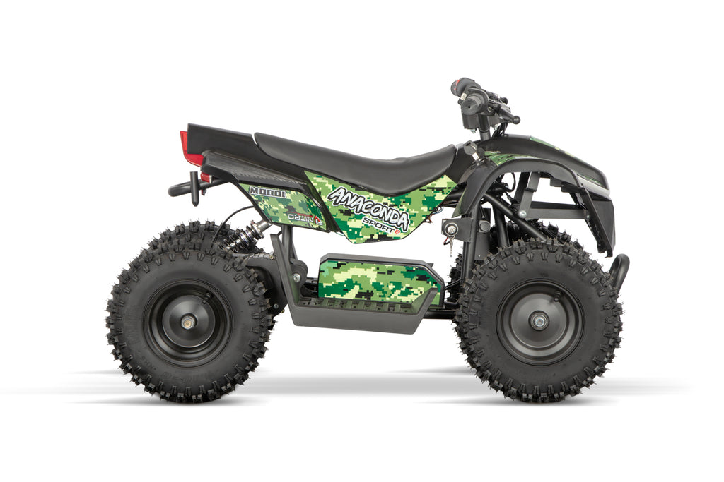 Quad électrique Nitro E Quad Anaconda VX 1000W 36V12Ah Lithium Vert