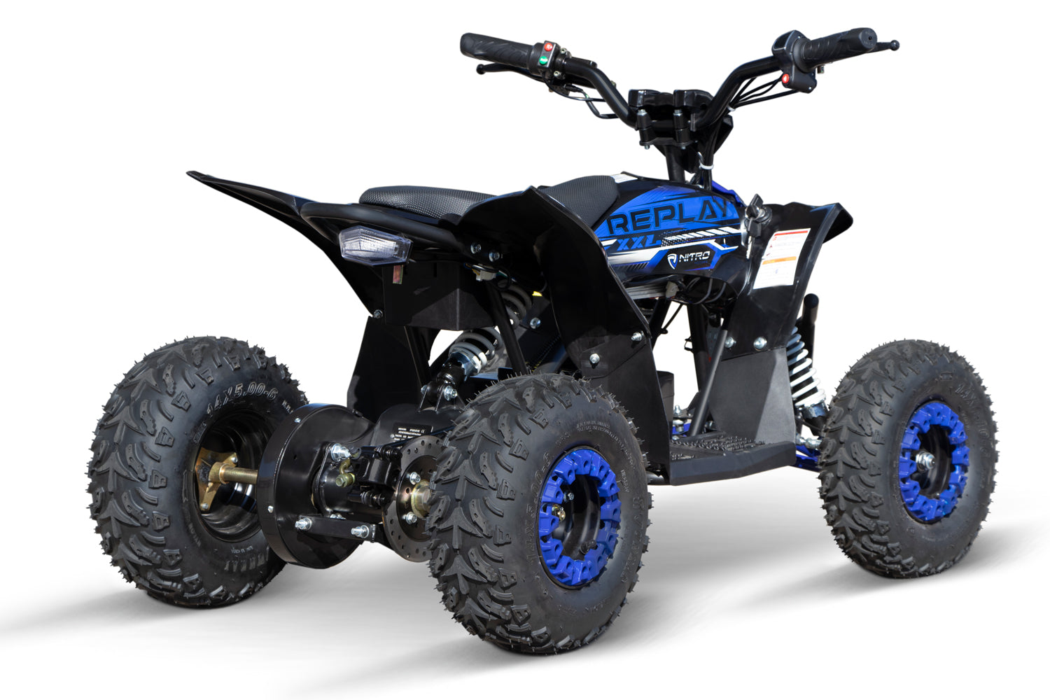 Quad Nitro 1500W Eco Replay DLX 6 Bleu