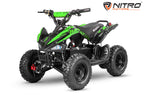 Mini Quad Nitro Python Cross Eco 1000W 36V 6 pouces Vert