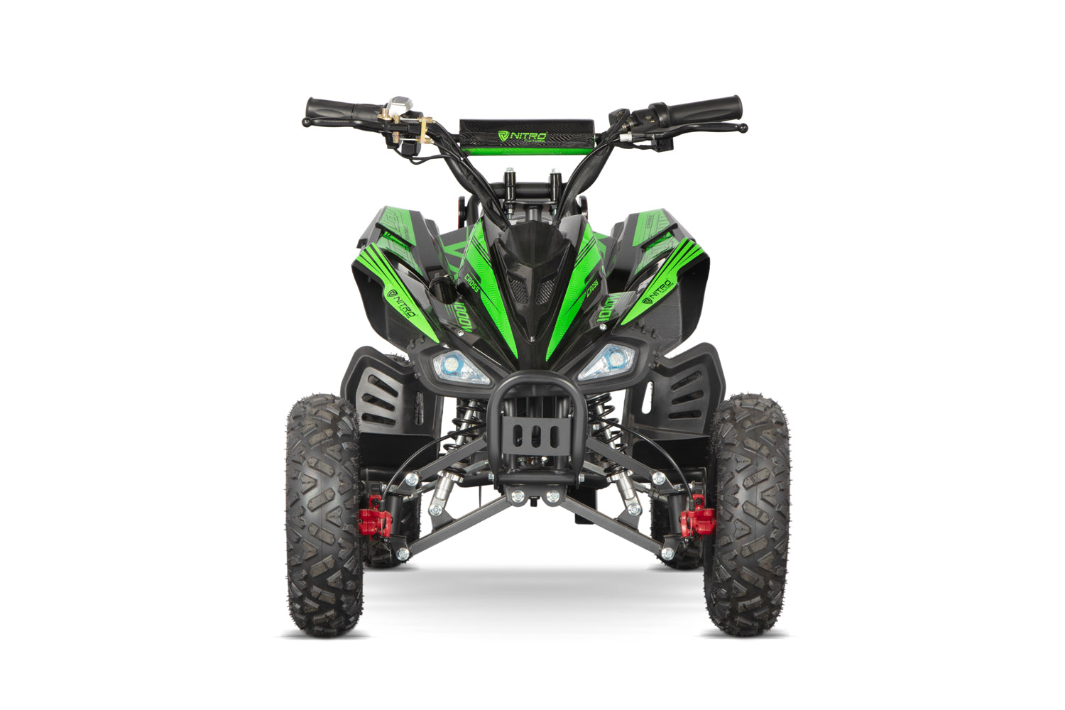 Mini Quad Nitro Python Cross Eco 1000W 36V 6 pouces Vert