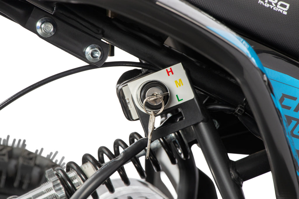 Mini Quad éco Dusty VX Cross 6 Nitro 1000W 36V Bleu