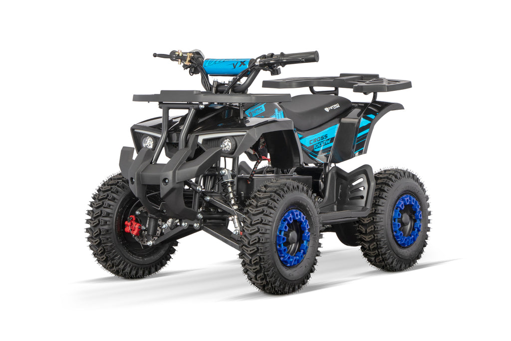Mini Quad éco Dusty VX Cross 6 Nitro 1000W 36V Bleu