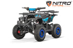 Mini Quad éco Dusty VX Cross 6 Nitro 1000W 36V Bleu