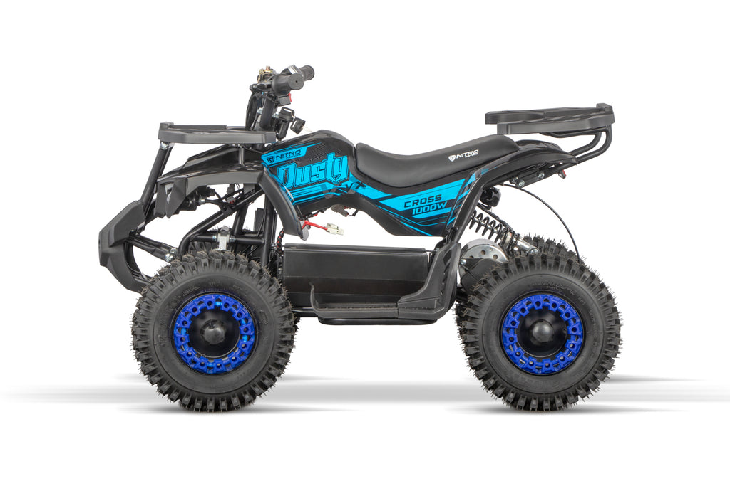 Mini Quad éco Dusty VX Cross 6 Nitro 1000W 36V Bleu