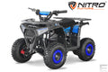 Mini Quad Eco enfant Acanto Cross 6 avec moteur Nitro 1000W 36V Bleu