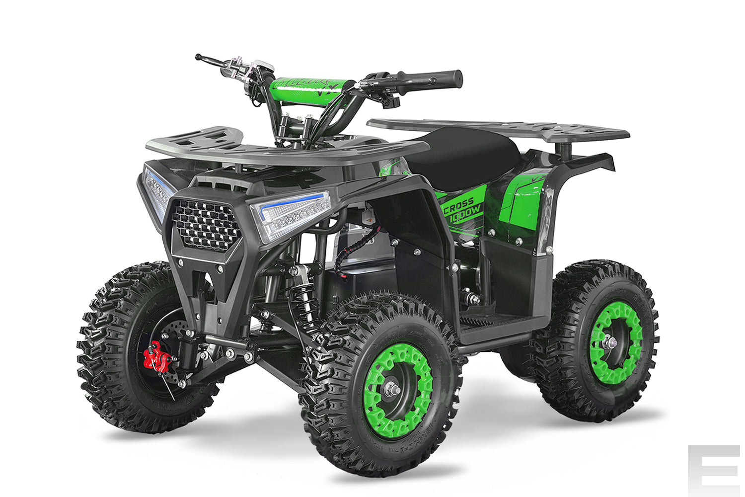 Mini Quad Eco enfant Acanto Cross 6 avec moteur Nitro 1000W 36V Vert
