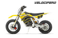 Pocket Bike électrique enfant 1000 W 60V Jaune