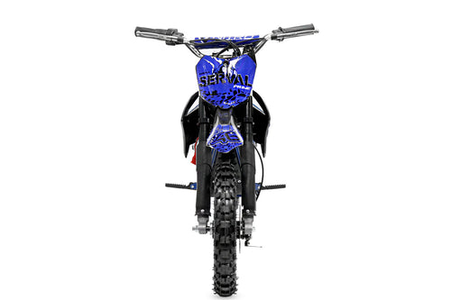 Dirt Bike Cross enfant Nitro 500W Eco Serval PRM 10 Bleu
