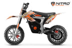 Dirt Bike Cross enfant Nitro 550W Eco Cheetah DLX 10 Orange