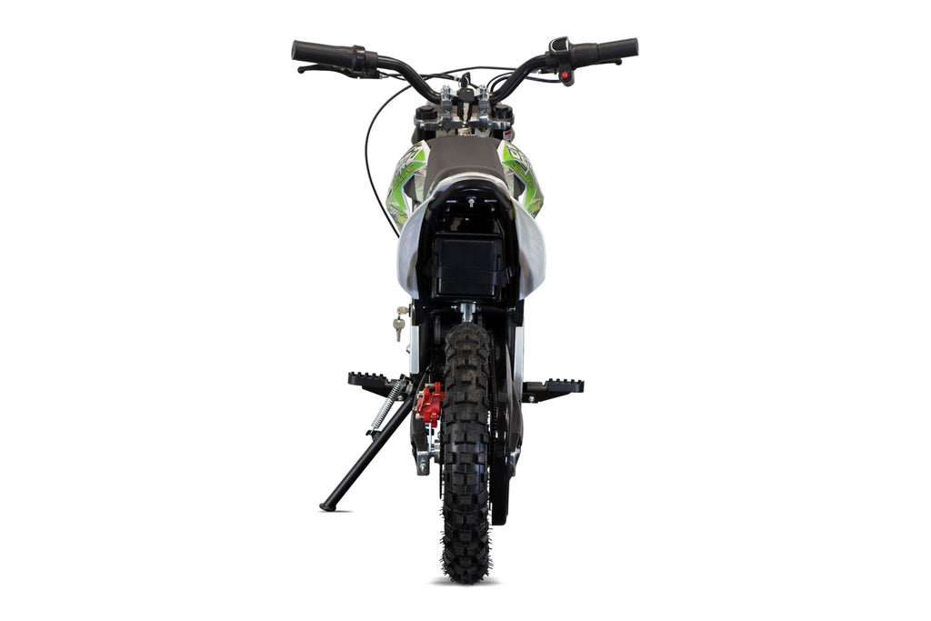 Dirt Bike Cross enfant Nitro 550W Eco Cheetah DLX 10 Vert