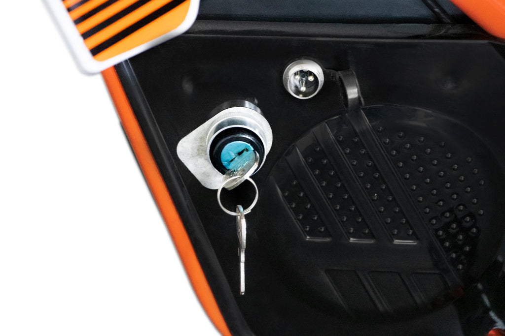 Dirt Bike Cross enfant Nitro 550W Eco Gazelle Lithium DLX 10 Orange