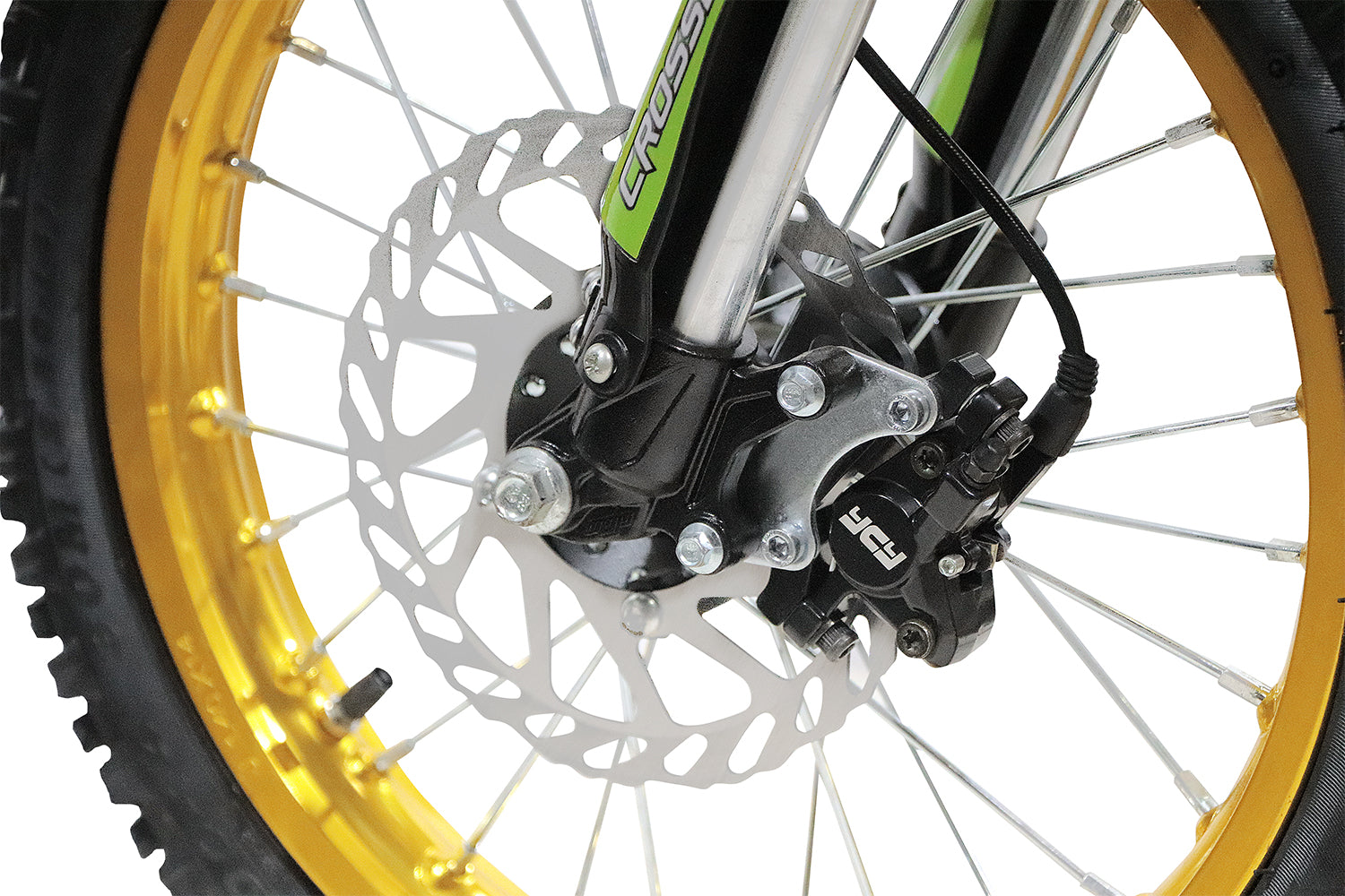 Dirt Bike Cross enfant Nitro 1300W 13Ah Lithium Eco Tiger DLX 14 Orange