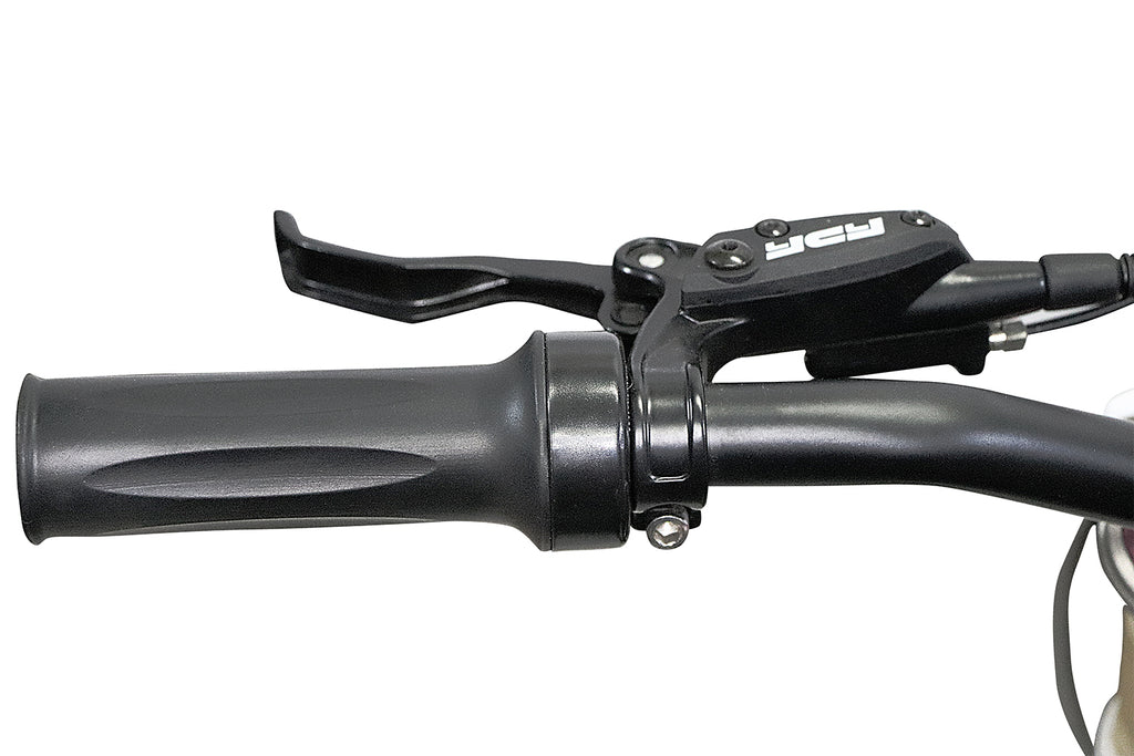 Dirt Bike Tout-terrain électrique Nitro 1300W Tiger Lithium 13Ah 14/12 sans balais DLX Jaune