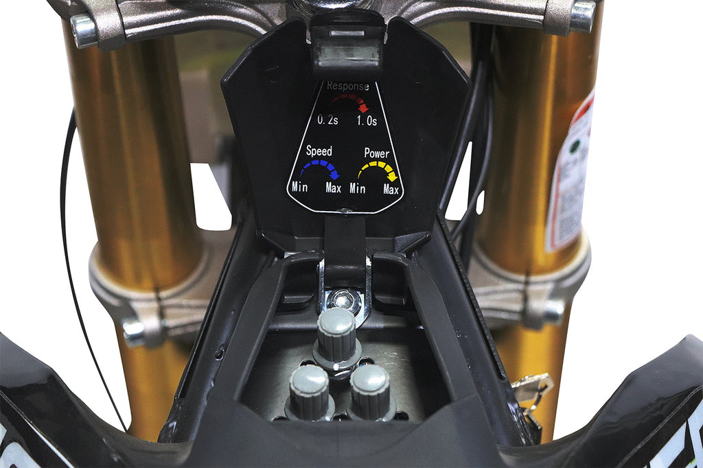 Dirt Bike Cross enfant Nitro 1300W 13Ah Lithium Eco Tiger DLX 14 Orange