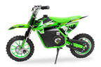 Dirt Bike Nitro 1000W Eco Cross enfants Jackal Sport 10 Vert