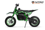 Dirt Bike Cross enfant Nitro 1000W Eco midi Fossa Fun 10 Vert