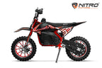 Dirt Bike Cross enfant Nitro 1000W Eco midi Fossa Fun 10 Rouge