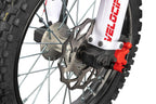 Dirt Bike Tout-terrain Velocifero enduro 14/12 Eco enfants batterie lithium 1000W 60V Bleu