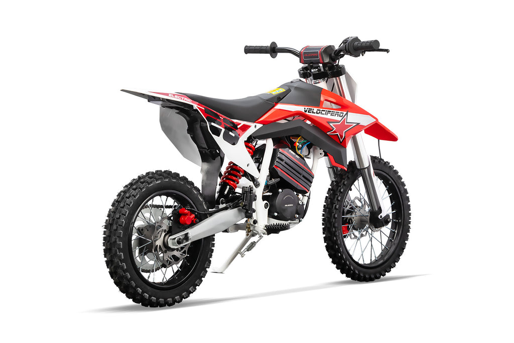 Pocket Bike électrique enduro 1000W Rouge
