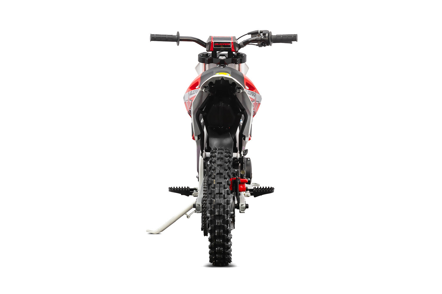 Dirt Bike Tout-terrain Velocifero enduro 14/12 Eco enfants batterie lithium 1000W 60V Rouge