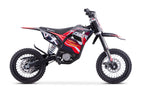 Dirt Bike Cross enfants Nitro 1000W 36V Lithium Eco Tiger VX DLX 12 Rouge