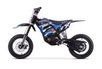Dirt Bike Cross Enfant Nitro 1600W 48V Lithium Eco Tiger VX DLX 12 Bleu