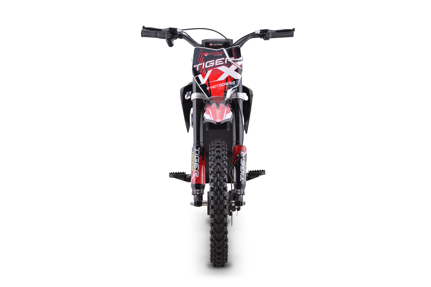 Dirt Bike Nitro 1600W 48V Lithium Eco midi Tiger VX DLX 14 Rouge