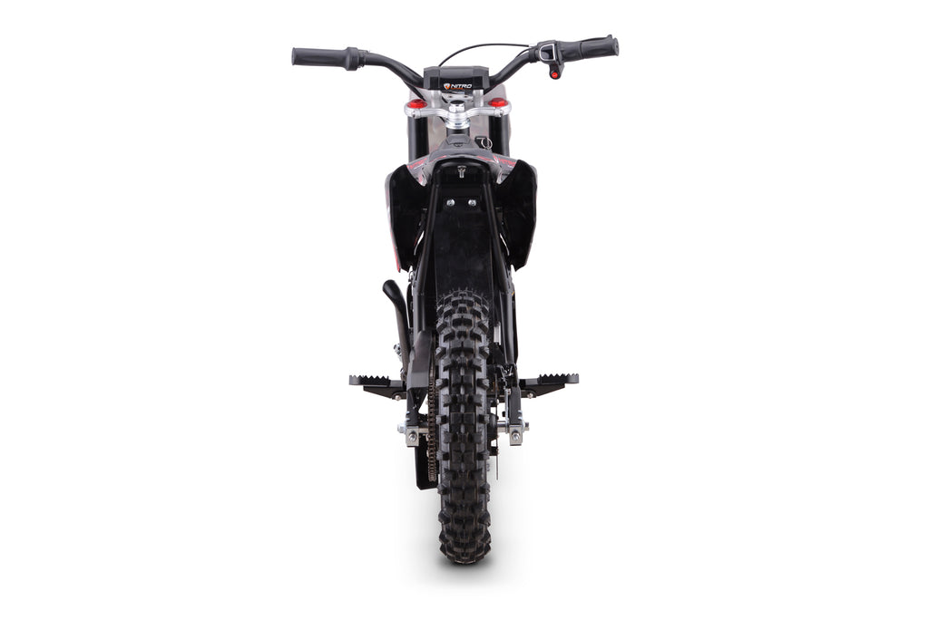 Dirt Bike Nitro 1600W 48V Lithium Eco midi Tiger VX DLX 14 Rouge