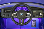 Voiture électrique enfant BMW M5 avec plaque d'immatriculation 2x35 W 12V 7Ah