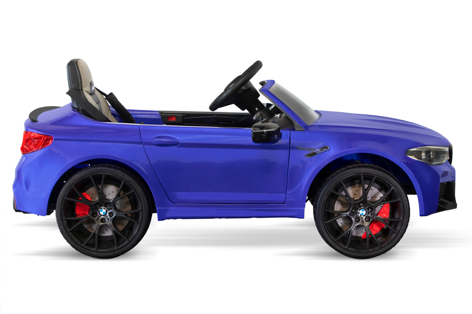 Voiture électrique enfant BMW M5 avec plaque d'immatriculation 2x35 W 12V 7Ah