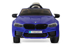 Voiture électrique enfant BMW M5 avec plaque d'immatriculation 2x35 W 12V 7Ah