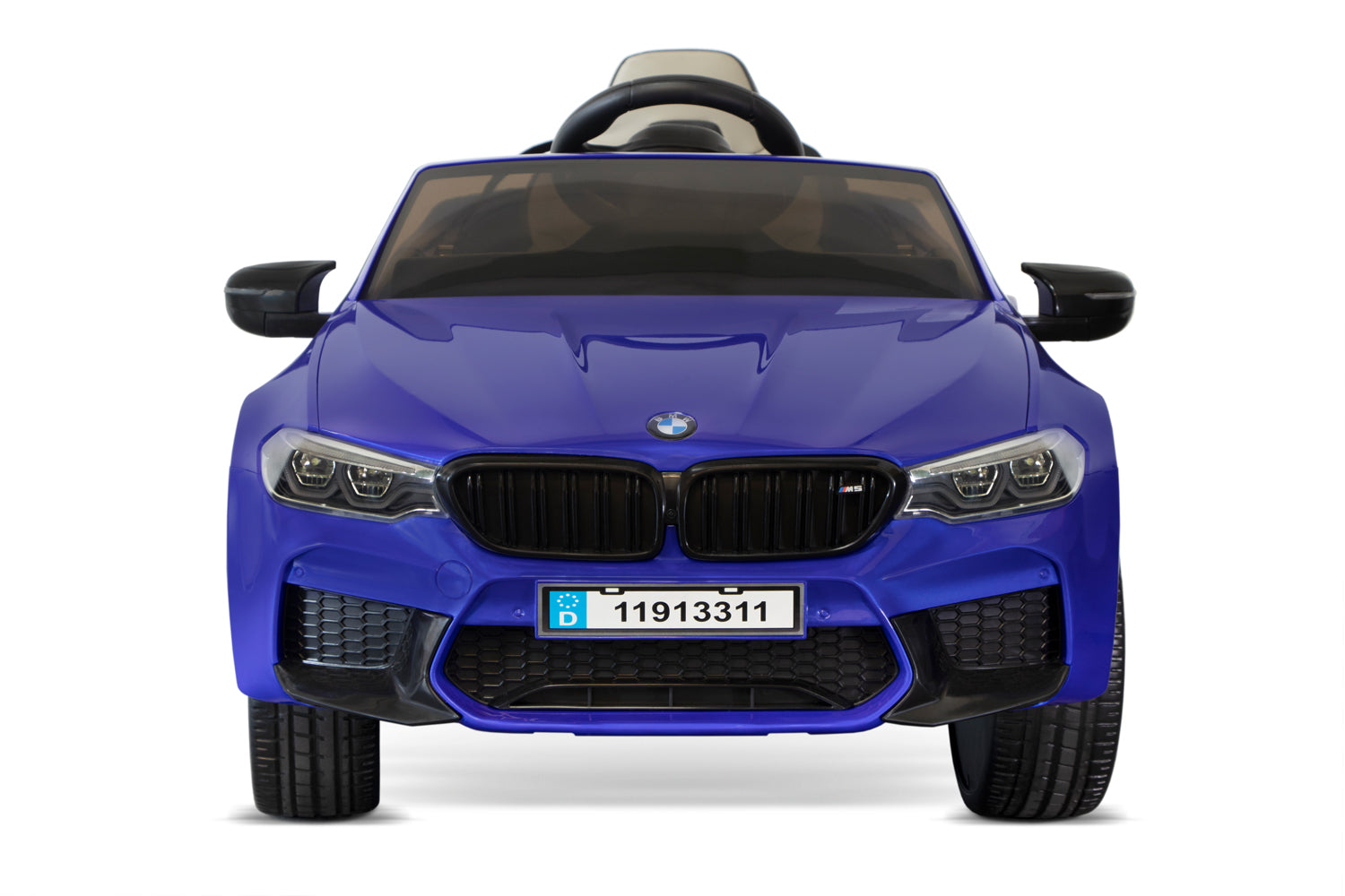 Voiture électrique enfant BMW M5 avec plaque d'immatriculation 2x35 W 12V 7Ah