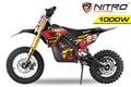 Dirt Bike Cross électrique Nitro Tiger Eco 1000W 36V 12/10 Rouge