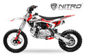 Dirt Bike enfants Nitro 110cc midi CRX Bro 14/12 Rouge